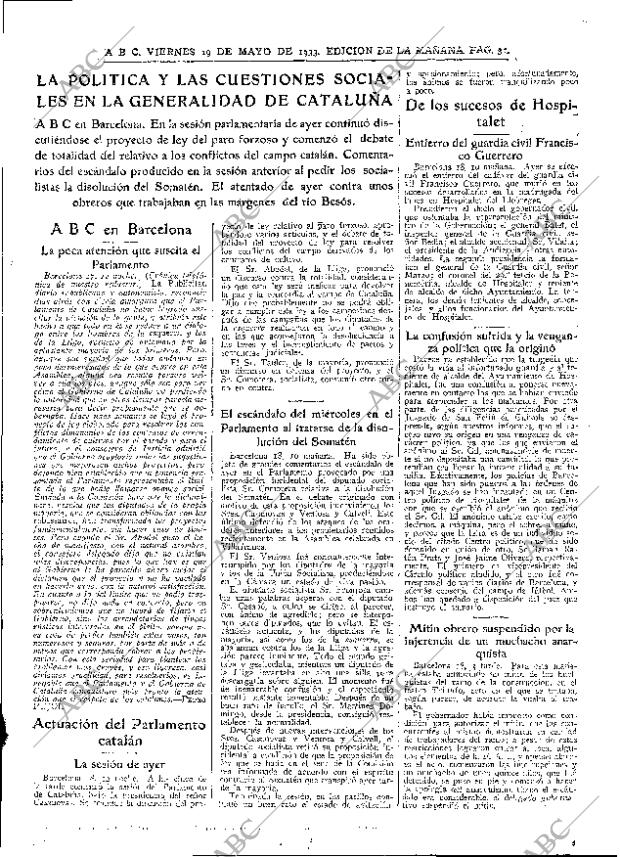 ABC MADRID 19-05-1933 página 31