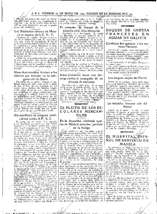 ABC MADRID 19-05-1933 página 32