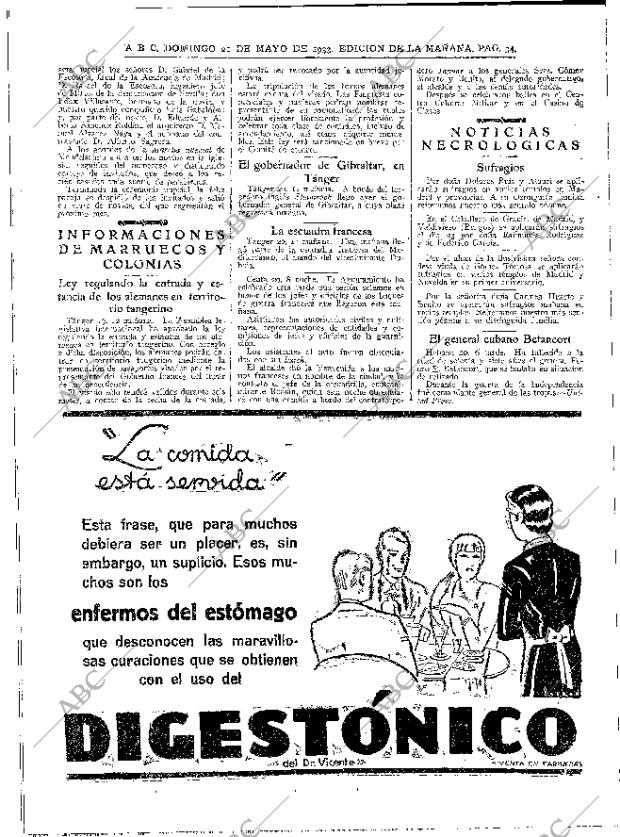 ABC MADRID 21-05-1933 página 34