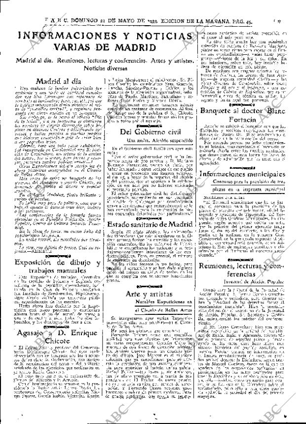 ABC MADRID 21-05-1933 página 49