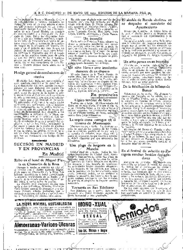 ABC MADRID 21-05-1933 página 52