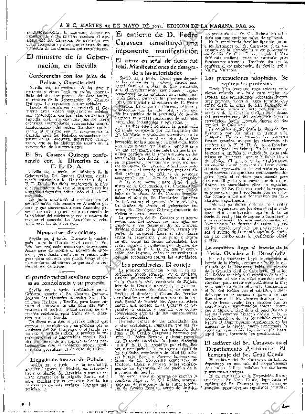 ABC MADRID 23-05-1933 página 20