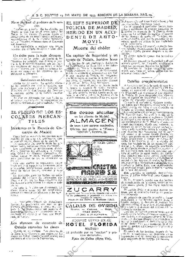 ABC MADRID 23-05-1933 página 29