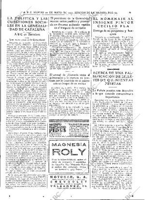 ABC MADRID 23-05-1933 página 31