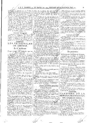 ABC MADRID 23-05-1933 página 45