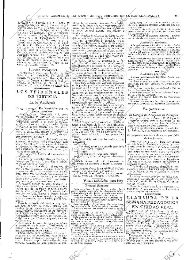 ABC MADRID 23-05-1933 página 45
