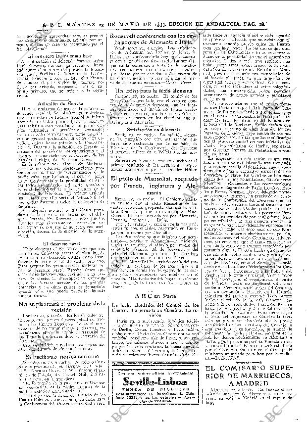 ABC SEVILLA 23-05-1933 página 18