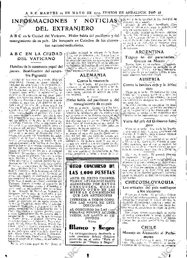 ABC SEVILLA 23-05-1933 página 35