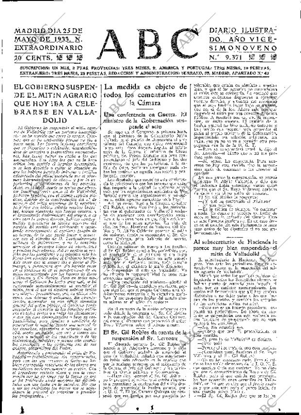 ABC MADRID 25-05-1933 página 21