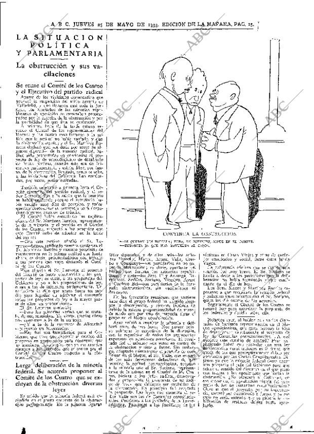ABC MADRID 25-05-1933 página 25