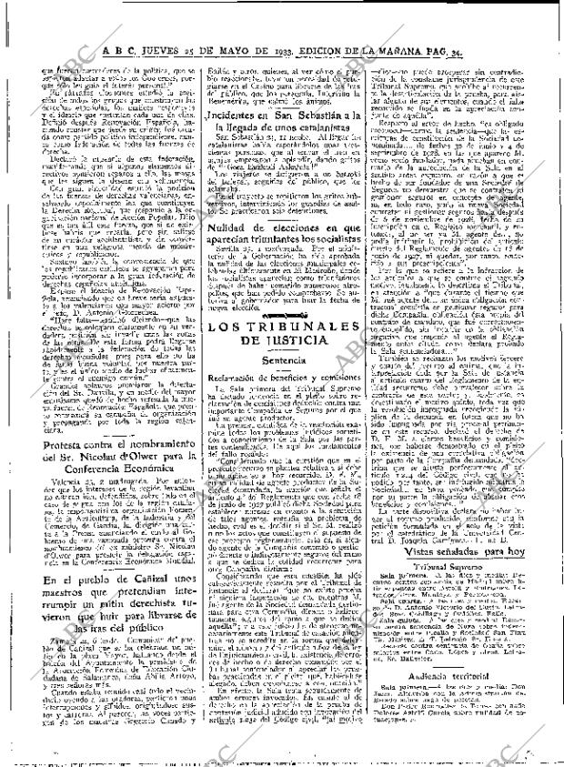 ABC MADRID 25-05-1933 página 34