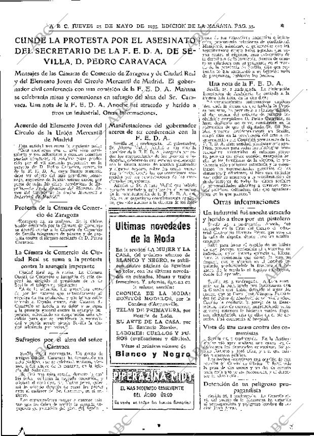 ABC MADRID 25-05-1933 página 35