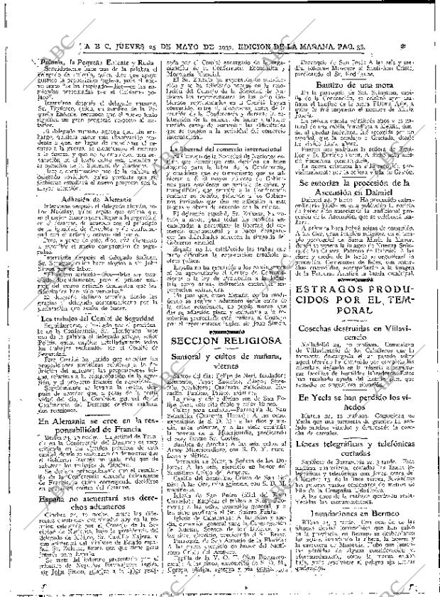 ABC MADRID 25-05-1933 página 38