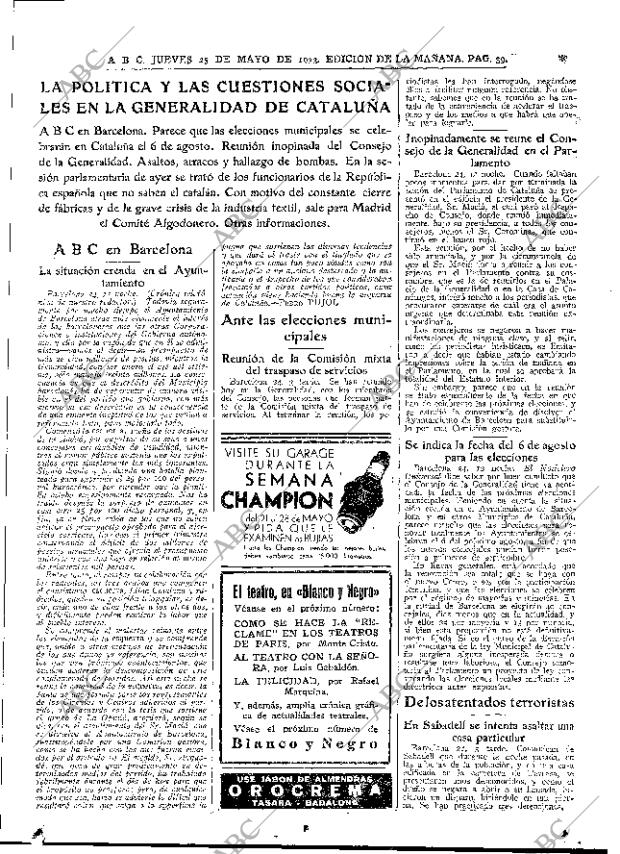 ABC MADRID 25-05-1933 página 39