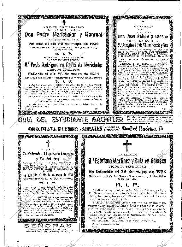 ABC MADRID 25-05-1933 página 60