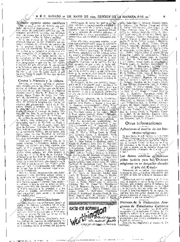 ABC MADRID 27-05-1933 página 24