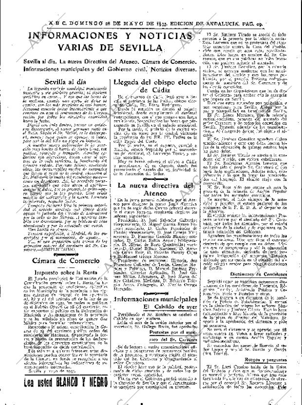 ABC SEVILLA 28-05-1933 página 27