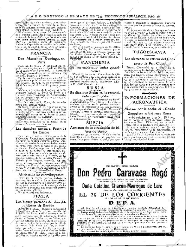 ABC SEVILLA 28-05-1933 página 36