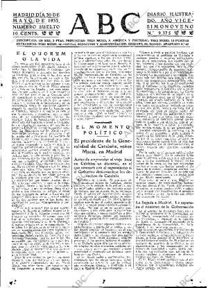 ABC MADRID 30-05-1933 página 15
