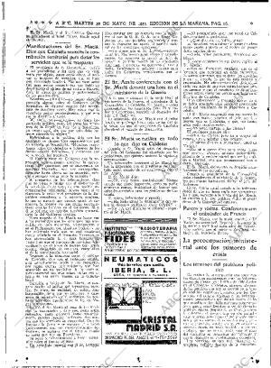 ABC MADRID 30-05-1933 página 16