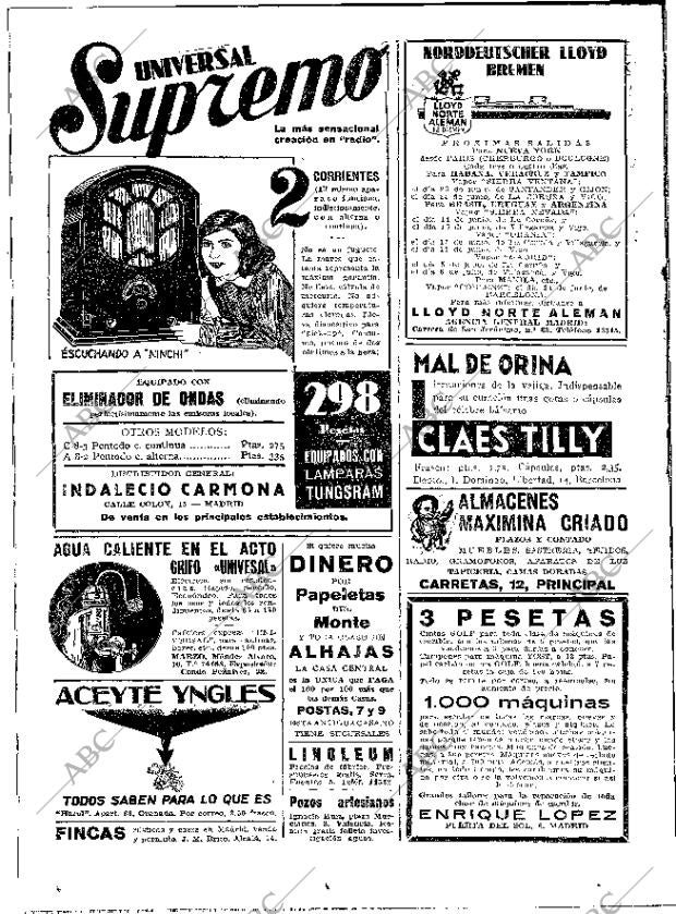 ABC MADRID 30-05-1933 página 2