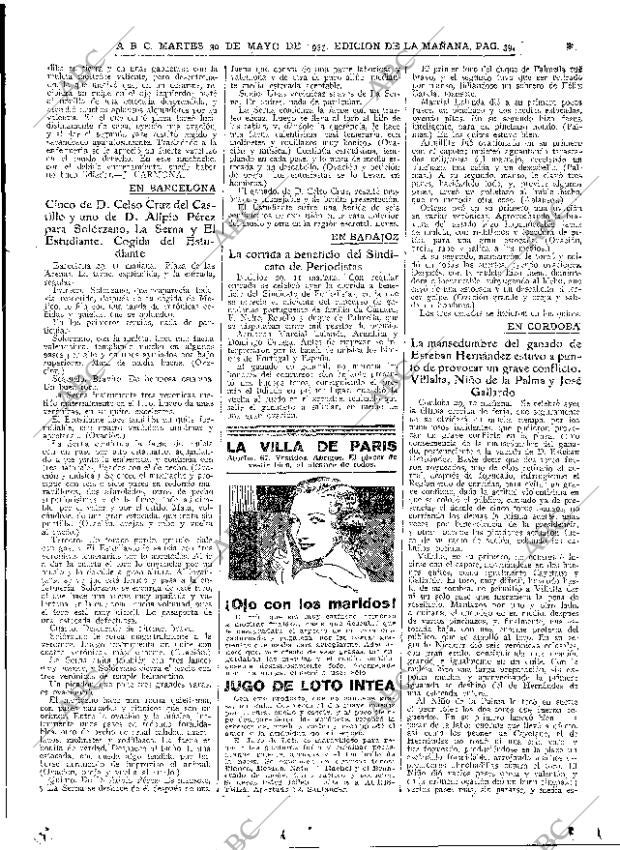 ABC MADRID 30-05-1933 página 39