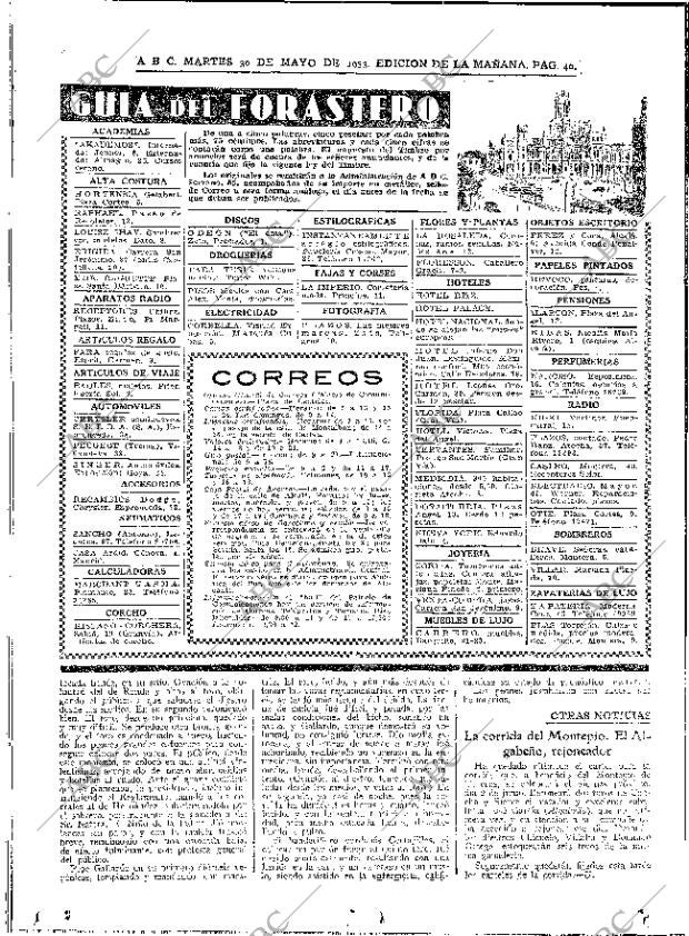 ABC MADRID 30-05-1933 página 40