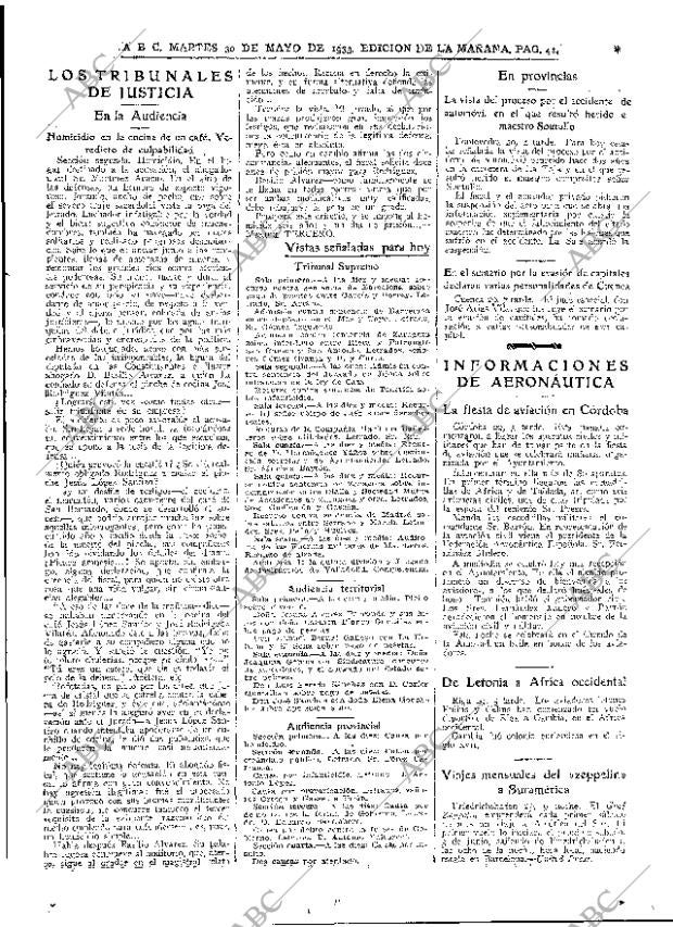 ABC MADRID 30-05-1933 página 41