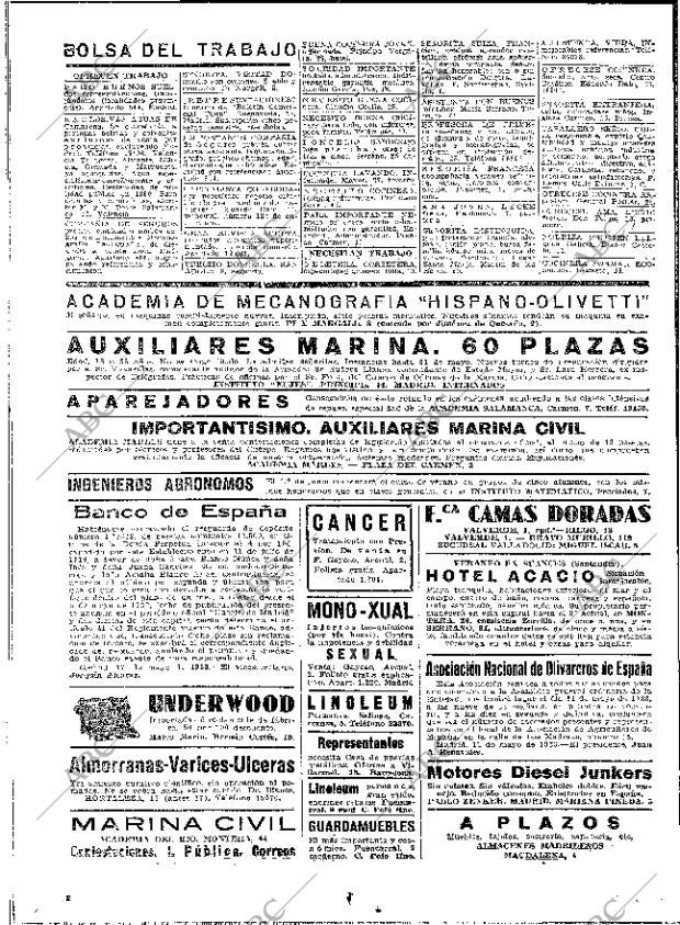 ABC MADRID 30-05-1933 página 62