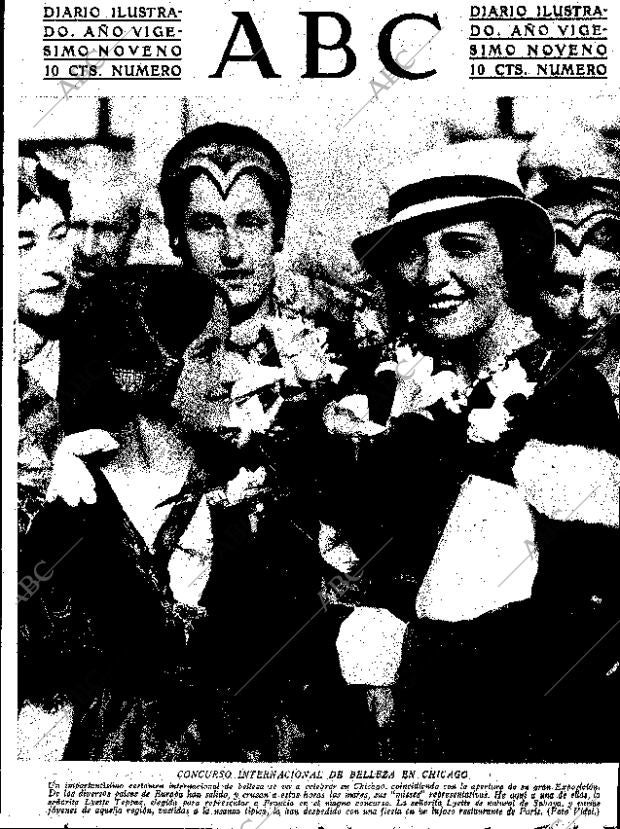 ABC SEVILLA 30-05-1933 página 1