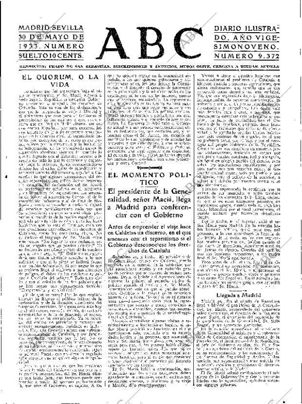 ABC SEVILLA 30-05-1933 página 15