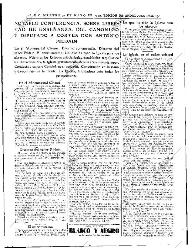 ABC SEVILLA 30-05-1933 página 19