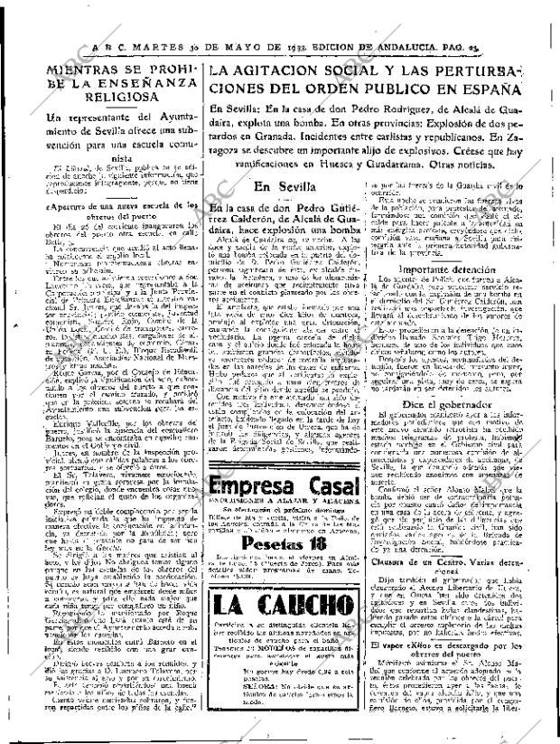 ABC SEVILLA 30-05-1933 página 23