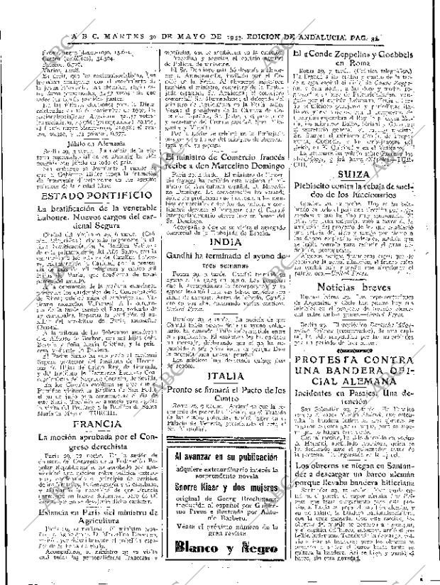 ABC SEVILLA 30-05-1933 página 32