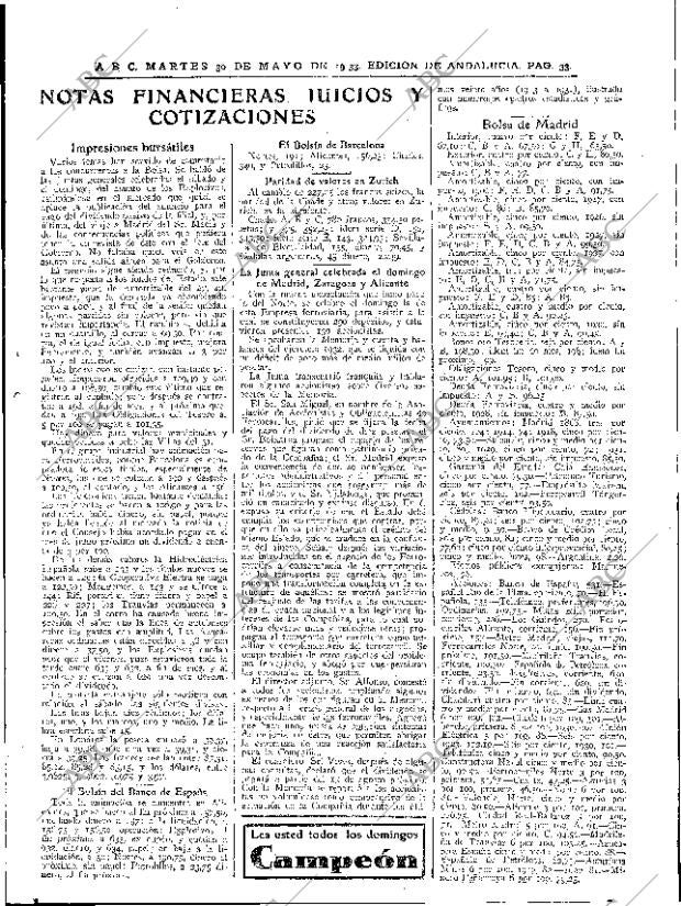 ABC SEVILLA 30-05-1933 página 33