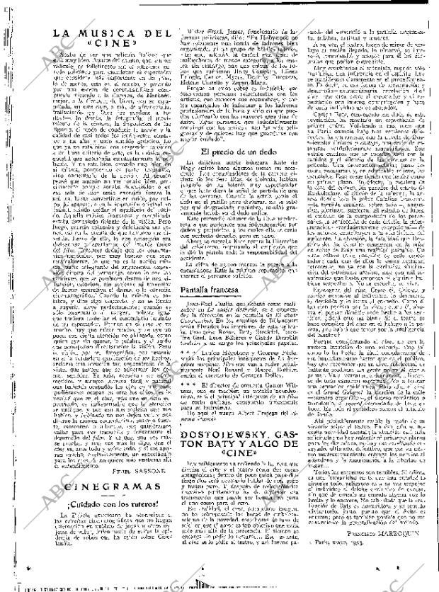 ABC MADRID 31-05-1933 página 14