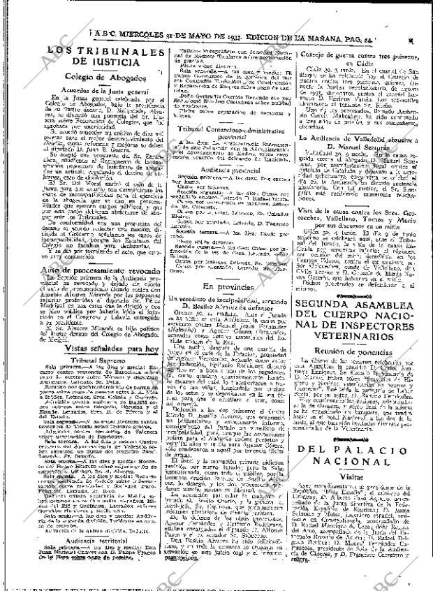 ABC MADRID 31-05-1933 página 24