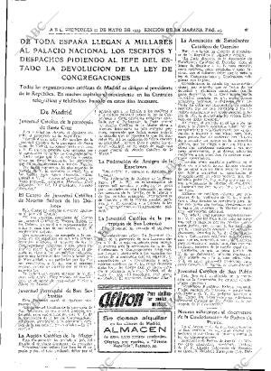 ABC MADRID 31-05-1933 página 25