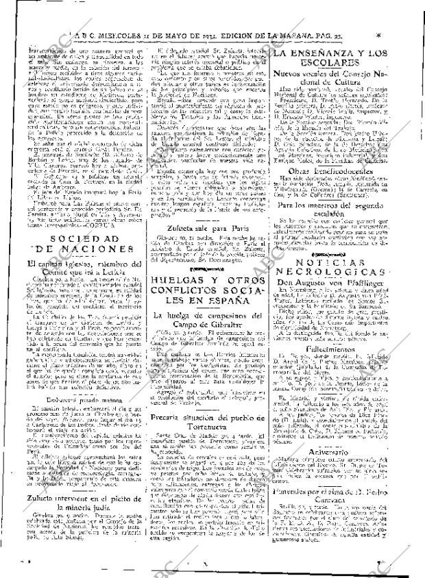 ABC MADRID 31-05-1933 página 33