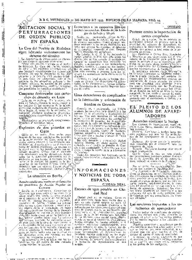 ABC MADRID 31-05-1933 página 34