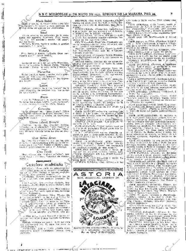 ABC MADRID 31-05-1933 página 44
