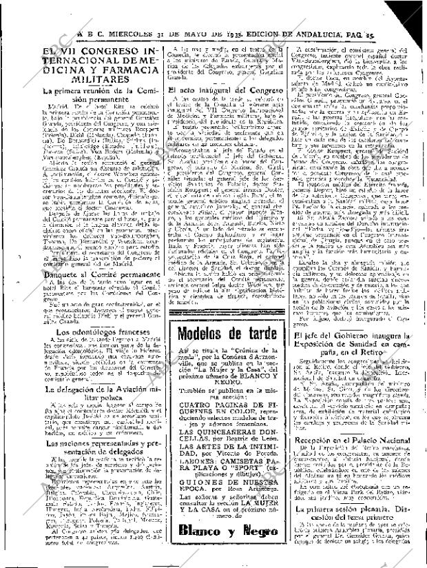 ABC SEVILLA 31-05-1933 página 25