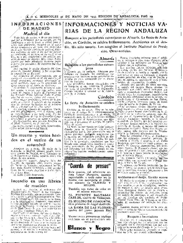 ABC SEVILLA 31-05-1933 página 29