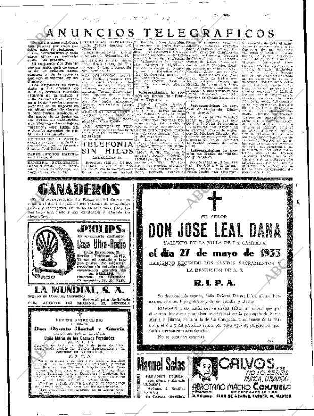 ABC SEVILLA 31-05-1933 página 36
