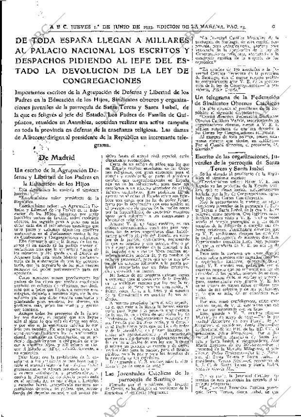 ABC MADRID 01-06-1933 página 23