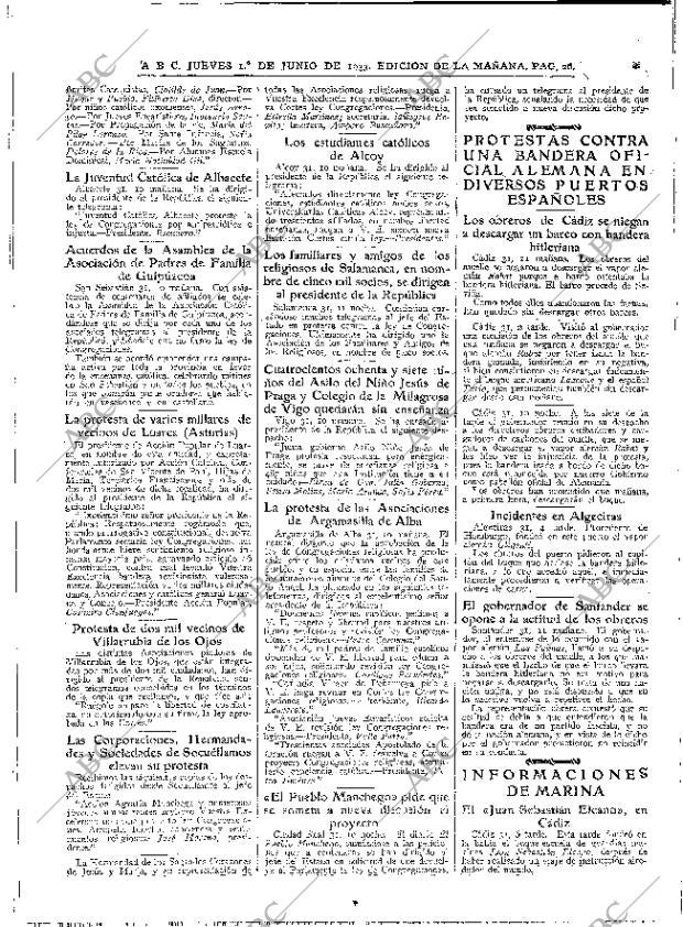 ABC MADRID 01-06-1933 página 26