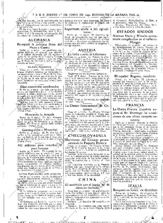 ABC MADRID 01-06-1933 página 34