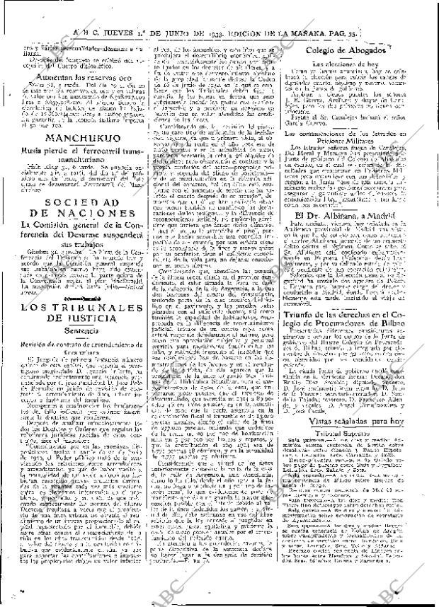 ABC MADRID 01-06-1933 página 35