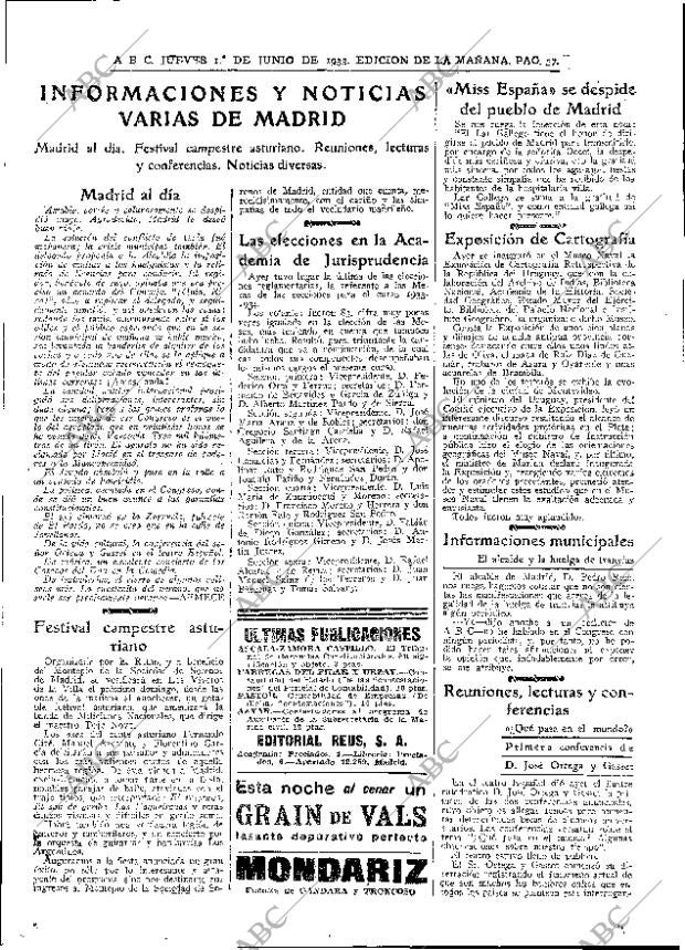 ABC MADRID 01-06-1933 página 37