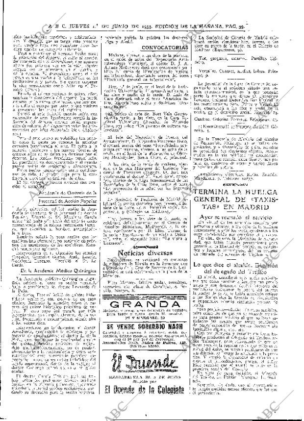 ABC MADRID 01-06-1933 página 39